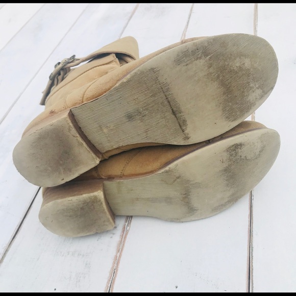 Tan Combat Boots - Picture 4 of 6